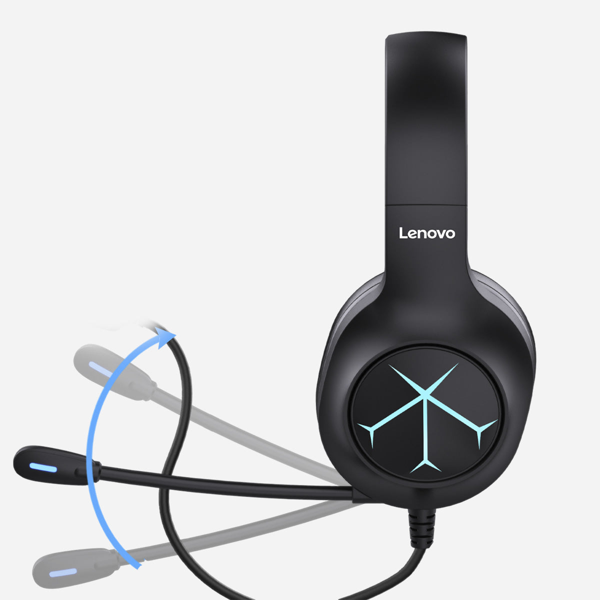 Audifonos Lenovo Gamer G60A Negro