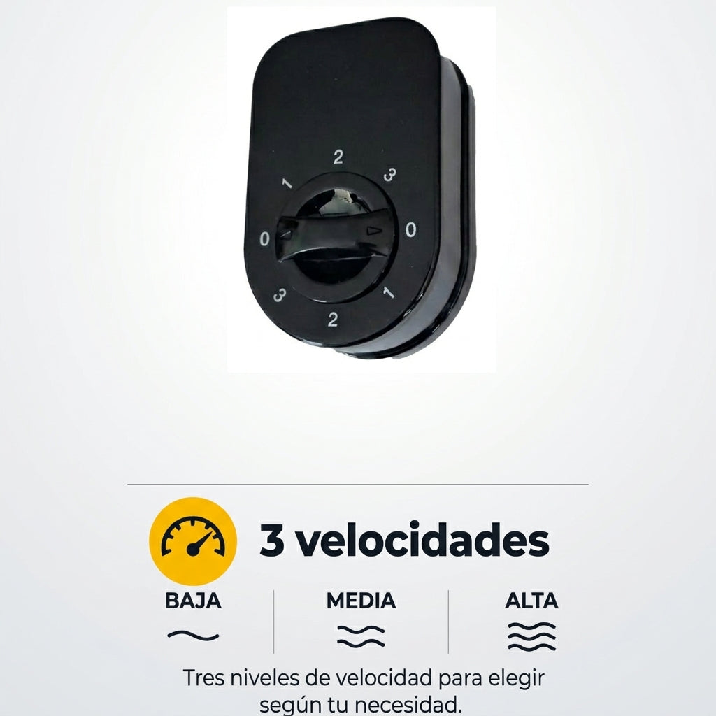 Ventilador Orbital de Techo IMACO OCF7919 18" 6 Aspas 3 Velocidades 85 W