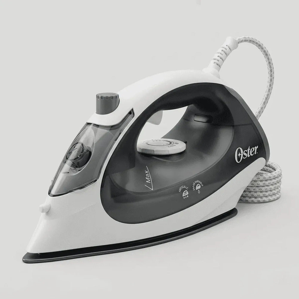 Plancha de Vapor Oster 1400W Compacta Antiadherente Ligera Ropa Impecable GCSTBS5001