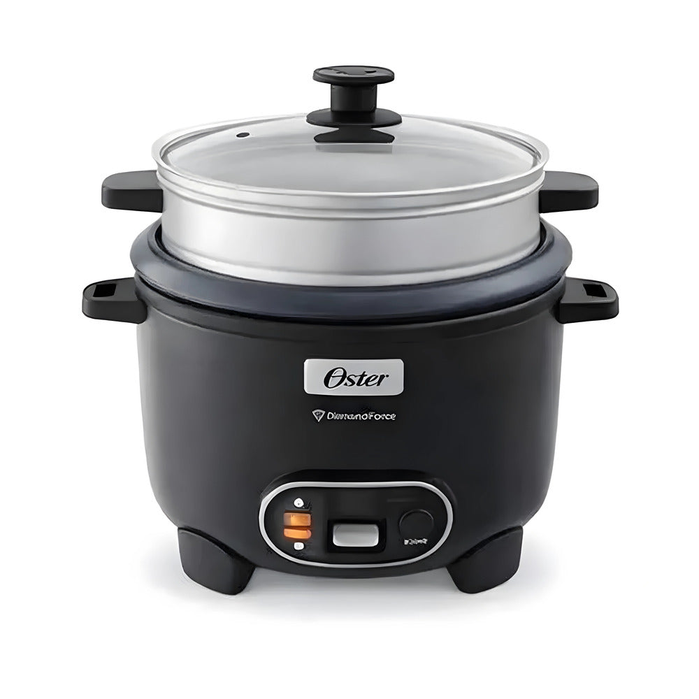Arrocera Oster 10 Tazas 3 en 1 con Sofrito y Vaporera - Antiadherente DiamondForce CKSTRC10DFBLK