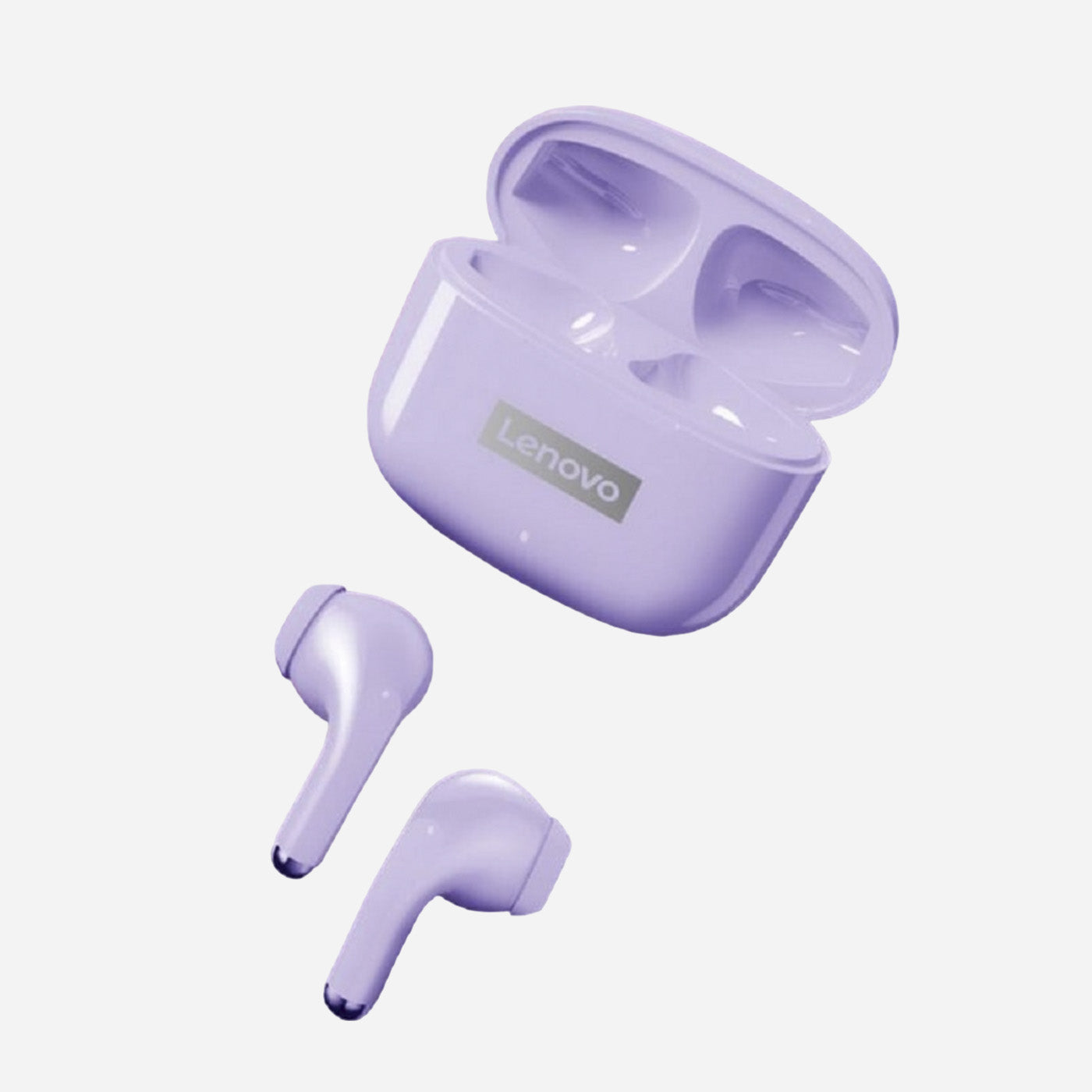 Audifonos Inalámbrico Lenovo LP40 Pro Morado 2X1
