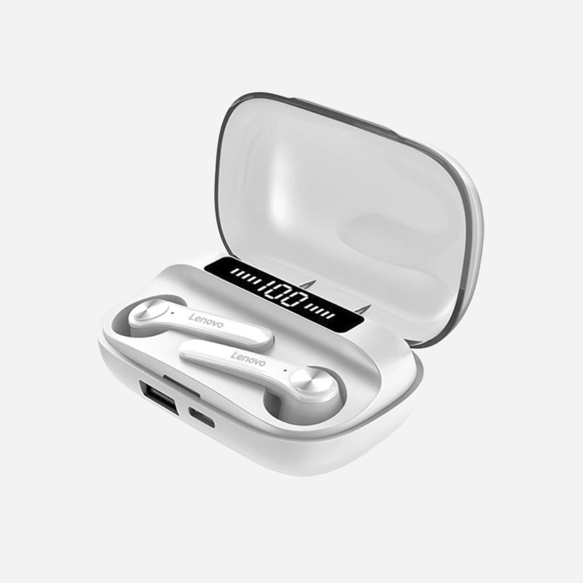 Audifono Inalambrico Lenovo QT81 Blanco