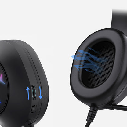 Audifonos Lenovo Gamer G60A Negro
