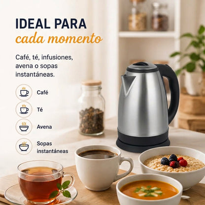 Hervidor Eléctrico Imaco KE1801 1.8L 1500W Acero Inoxidable Apagado Automático