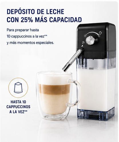 Cafetera Oster Prima Latte Touch BVSTEM6801M Con Bomba Italiana Compatible Cappuccino Latte Espresso