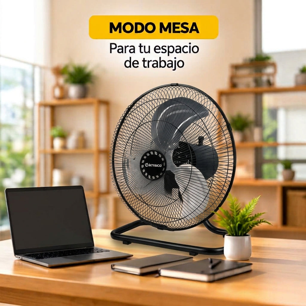 Ventilador Imaco 3 en 1 FSM2060 20" 60W Pedestal Mesa y Pared