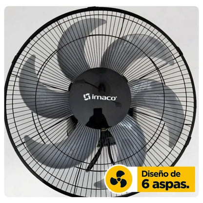 Ventilador Orbital de Techo IMACO OCF7919 18" 6 Aspas 3 Velocidades 85 W