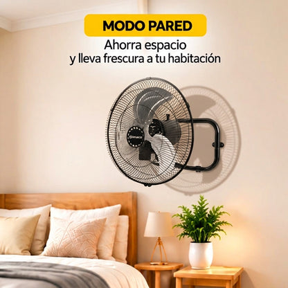 Ventilador Imaco 3 en 1 FSM2060 20" 60W Pedestal Mesa y Pared