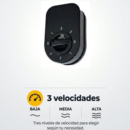 Ventilador Orbital de Techo IMACO OCF7919 18" 6 Aspas 3 Velocidades 85 W