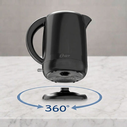 Combo Oster Hervidor Eléctrico 1.7L + Sandwichera Eléctrica Antiadherente Cocina Desayuno