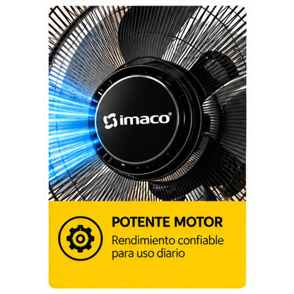 Ventilador Imaco 3 en 1 FSM2060 20" 60W Pedestal Mesa y Pared