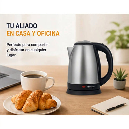 Hervidor Eléctrico Imaco KE1801 1.8L 1500W Acero Inoxidable Apagado Automático