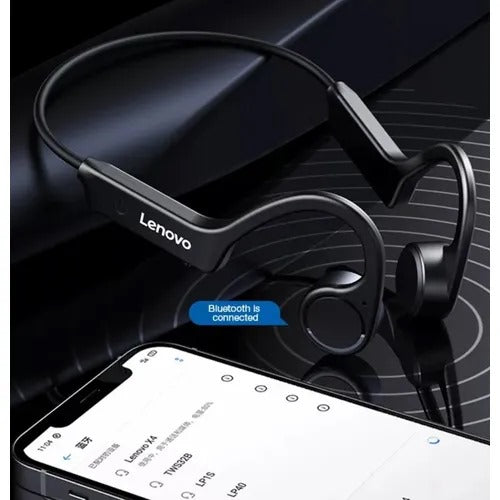 Audífono Bluetooth - Lenovo X4 Conducción Ósea - 8 Horas De Música