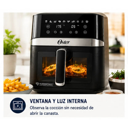 Freidora de Aire Oster Digital 6L 1600W 10 Programas CKSTAF60WDDF