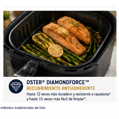 Freidora de Aire Oster Digital 6L 1600W 10 Programas CKSTAF60WDDF