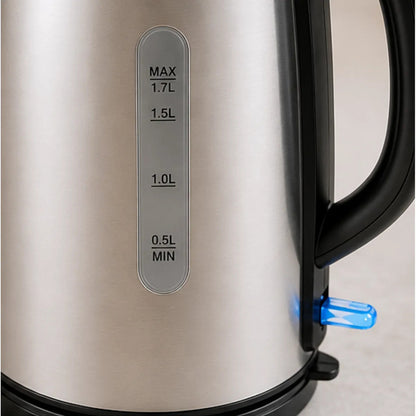 Combo Oster Premium Cafetera 12 Tazas BVSTDCS12B + Hervidor Eléctrico 1.7L BVSTKT673SS