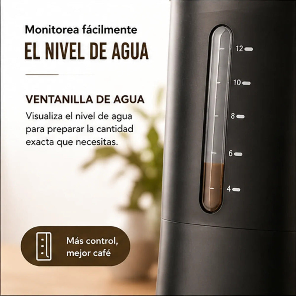 Cafetera Oster BVSTDCS121B 12 Tazas con Filtro Reutilizable Función Pausa y Servir