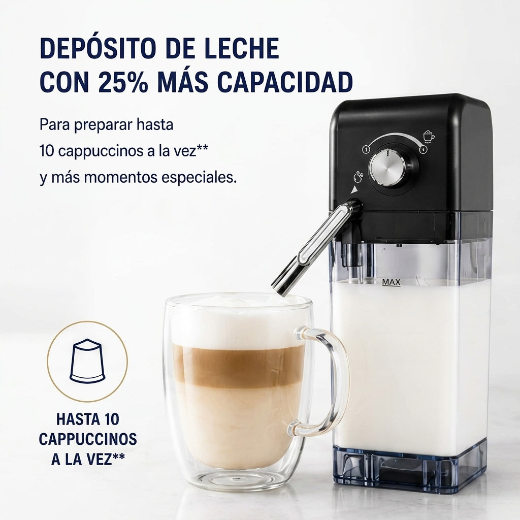 Cafetera Oster Prima Latte Touch BVSTEM6801M Con Bomba Italiana Compatible Cappuccino Latte Espresso