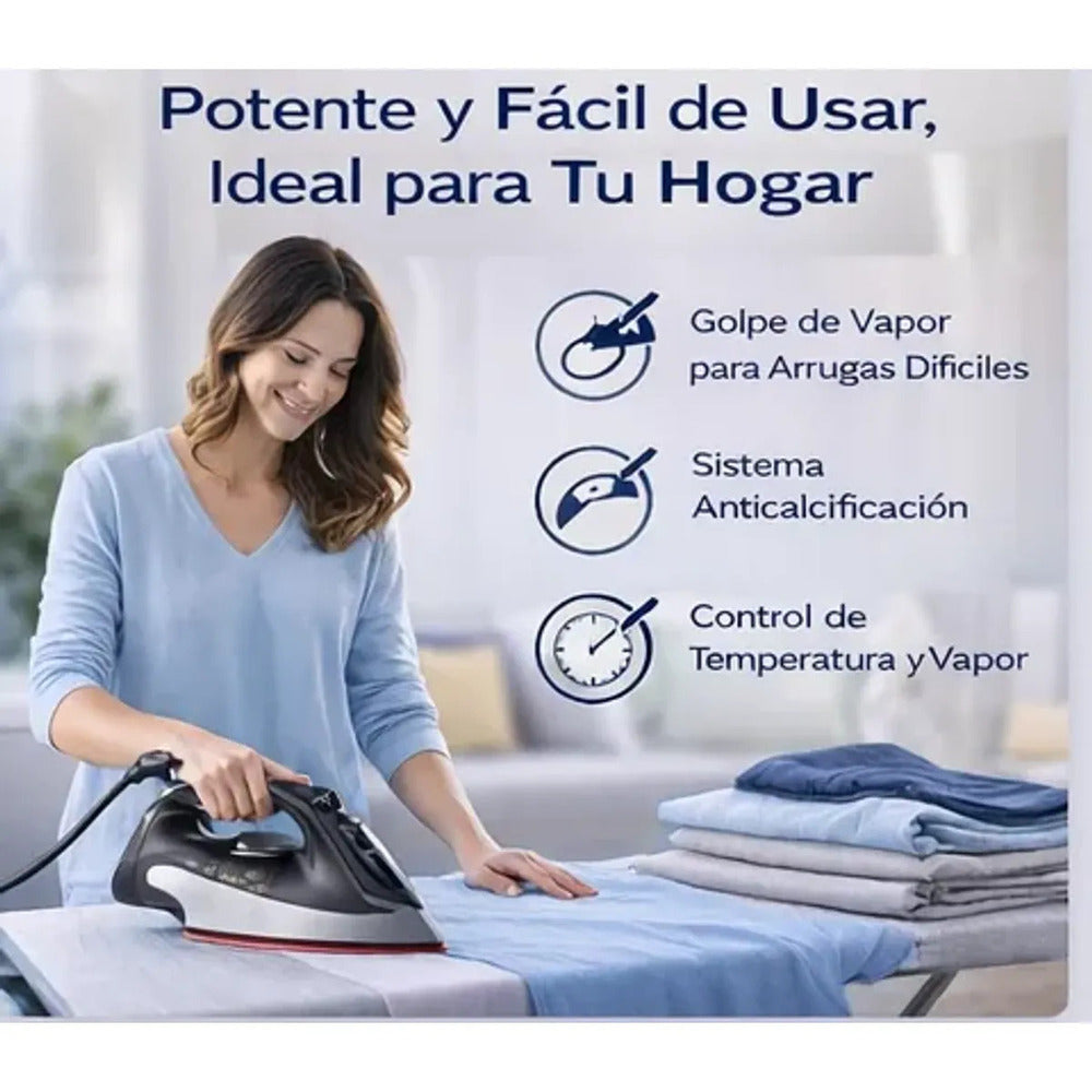 Plancha a Vapor Oster GCSTAC6953 2000W Tecnología Aeroceramic Anticalc Autoapagado