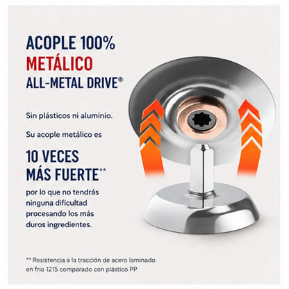 Licuadora Oster BLSTPEG CRT Tecnología Reversible 800W Vaso de Vidrio 1.5L 3 Velocidades Rojo
