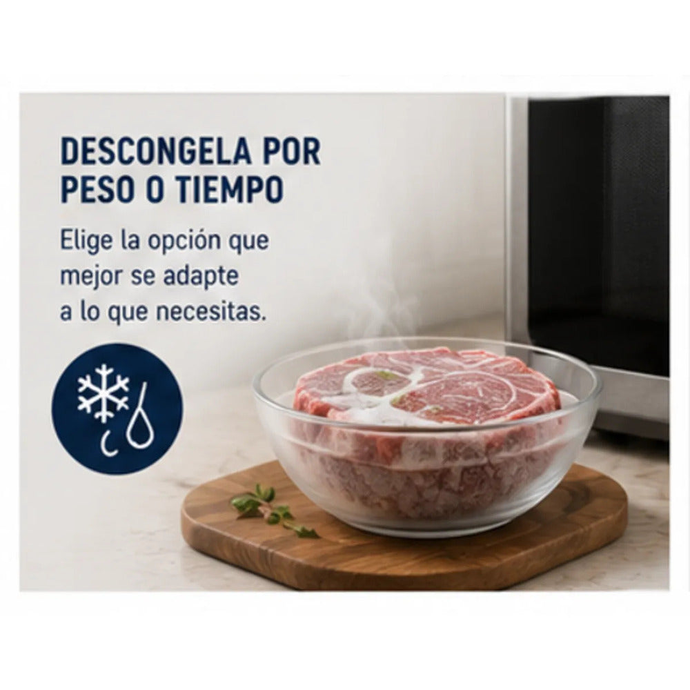 Microondas Oster 30 Litros POGGM61002 Negro 900W 6 Programas Función Descongelar