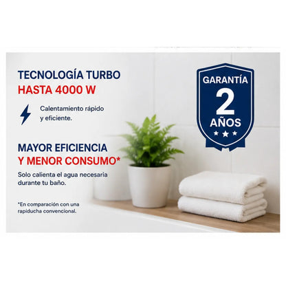 Rapiducha Sole Turbo III 4800 4000W UBP Baja Presión y 5 Sistemas de Seguridad